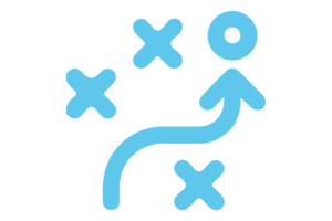 Dieses Bild stellt ein Icon da. Es stellt eine Flamme da. Es soll symbolisch für das Wort "Marketing Operations" stehen.